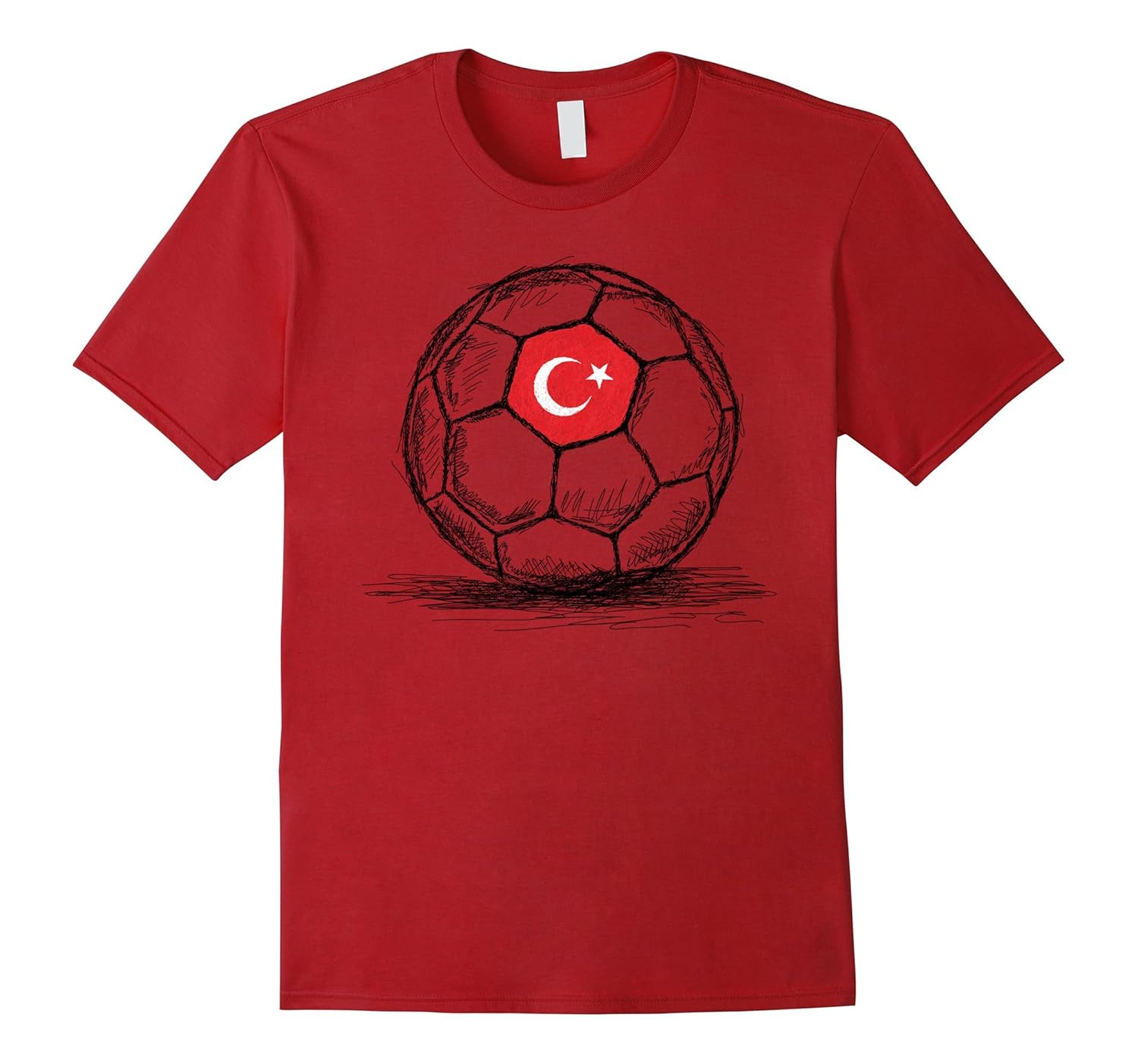 Turkey Turkish Turk Soccer Football Flag Jersey TShirtCL Colamaga