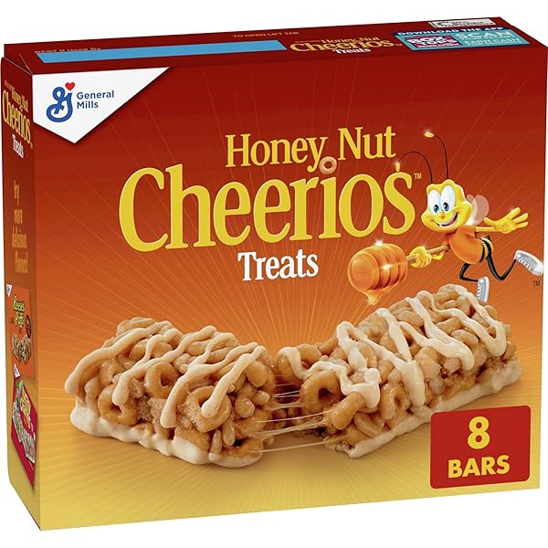 HONEY NUT CHEERIOS BREAKFAST CEREAL TREAT BARS, SNACK...