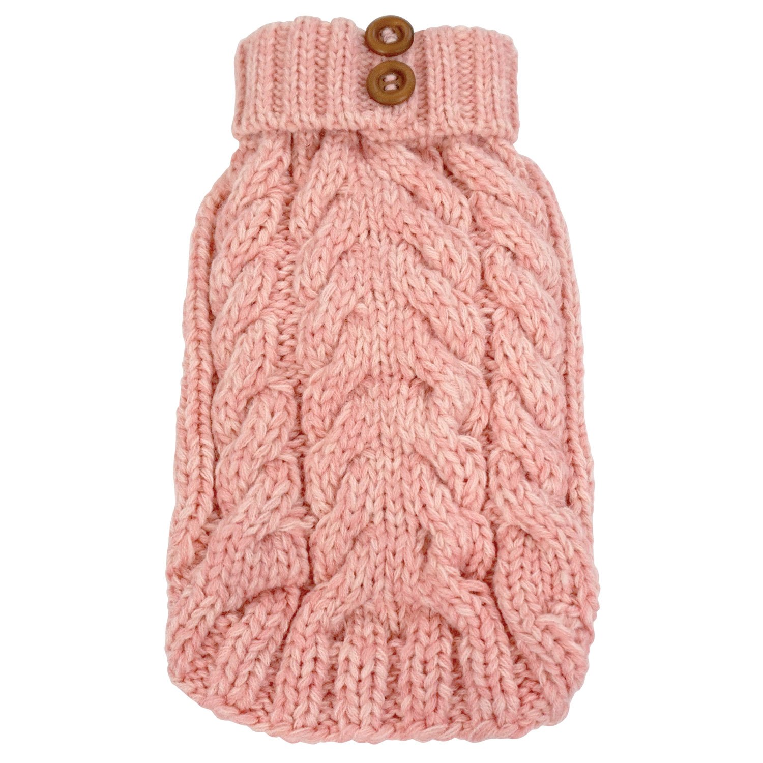 FouFou Dog 62618 Cityscape Sweater for Dogs, X-Large, Baby Pink
