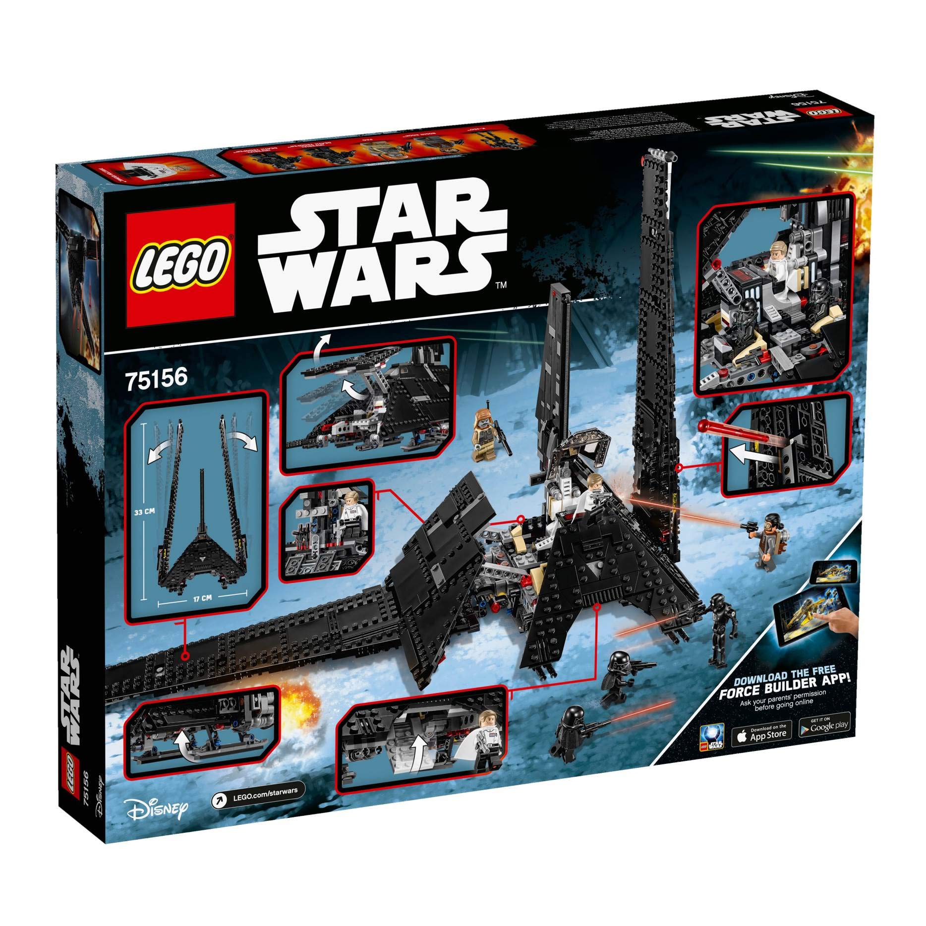 LEGO STAR WARS Krennic's Imperial Shuttle 75156