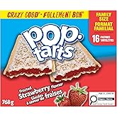 Pop-Tarts® Frosted Strawberry Flavour Pastries, Family Size 768 g, 16 Pastries