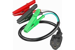VIEWREAL Heavy HVAC Adaptor Cord HVAC Tools HVAC Accessories Compatible with Yellow Jacket 69522 Power Extension Cord for Yellow Jacket Gauges Apply to Vacuum Pumps,Breaker Finder(RT250, ET300 and ET310)