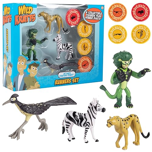 Wicked Cool Toys Wild Kratts, Activate Creature Power, Runners