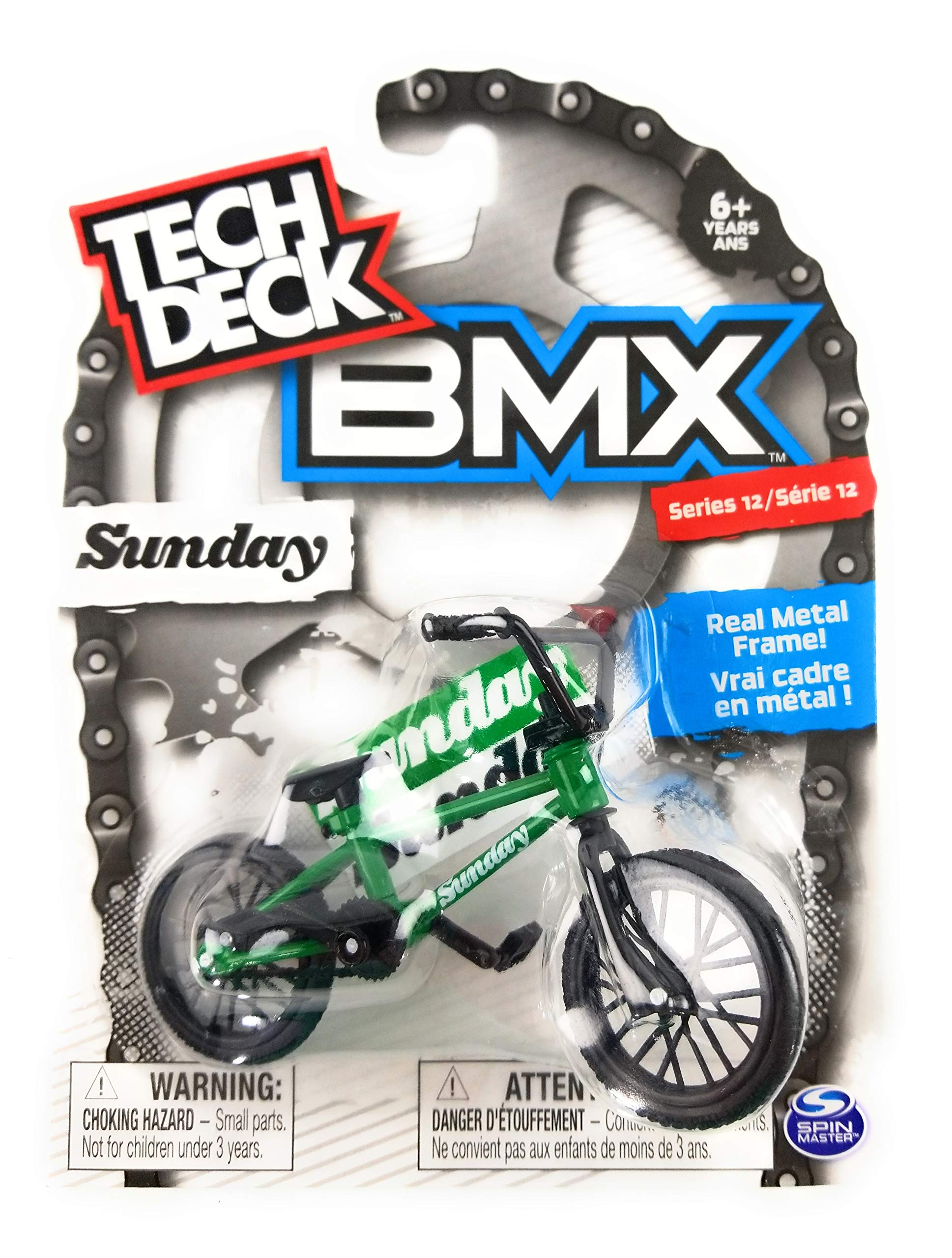 Matty's Toy Stop Tech Deck BMX Complete Gift Set Bundle Storage Bag - 4 Pack (Assorted Series)