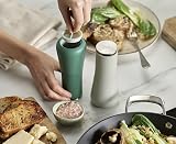 Joseph Joseph Milltop Non-Spill Salt and Pepper Mill Set Sage Green 8 view 4