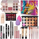 Makeup Kit for Women full Kit Makeup Set for Teens Girls Teenagers Eyeshadow Palette Foundation Makeup Gift Set for Women Makeup Kit for Teens