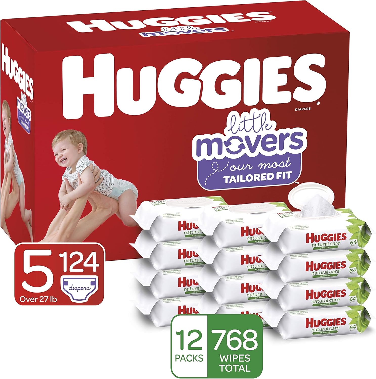 huggies 768 wipes