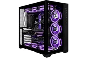 CLX Set Gaming PC - Intel Core i9 13900KF 3.0GHz, GeForce RTX 4070, 2TB NVMe M.2 SSD, 6TB HDD, 64GB DDR5 RGB Memory, 360mm AIO, WiFi, Windows 11 Home, Black