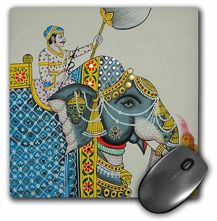 Amazoncom 3drose Elephant Mural Mahendra Prakash Hotel - 