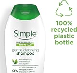 Simple Kind to Hair Gentle Cleansing Shampoo 6x 400ml Vitamin B5 Chamomile view 3