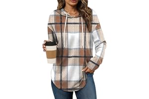 Bofell Hoodies for Women Long Sleeve Shirts Fall Clothes 2025 Outfits Crewneck Sweatshirts Winter Fashion Clothing