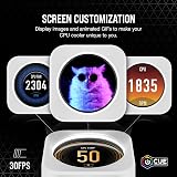 Corsair iCUE ELITE CPU Cooler LCD Display Upgrade Kit White Custom IPS Screen view 4