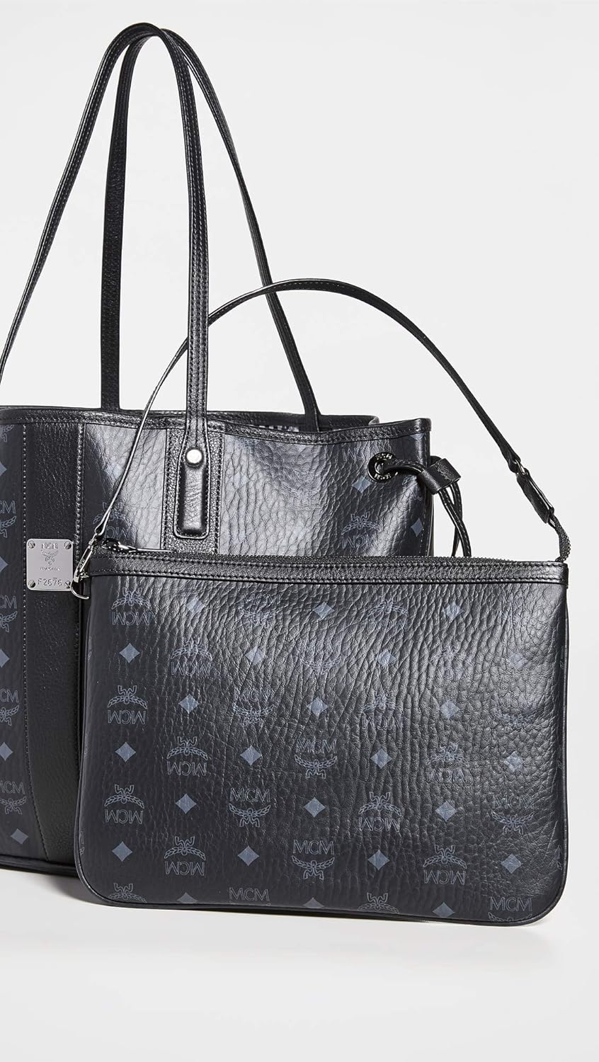 mcm shopper black