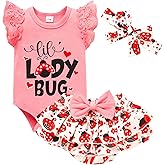 ZOELNIC Newborn Baby Girl Clothes Infant Ruffles Romper Shorts Set Floral Summer Outfits Cute Baby Clothes Girl