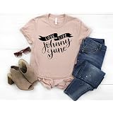 Love Like Johnny and June Womens Shirt 