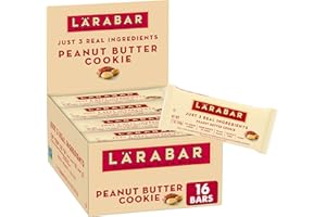 LÄRABAR Larabar Peanut Butter Cookie, Gluten Free Vegan Fruit & Nut Bar, 16 Ct, 27.2 OZ
