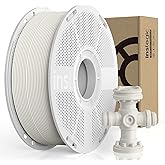 Inslogic PA6/66 Filament 1.75mm, Easy PA Nylon 3D Printer Filament 1.75mm ±0.03mm, Fit Most FDM 3D Printer, 1KG Reusable Spool, Compatible with Bambu & Sunlu Spool Systems(Natural White)
