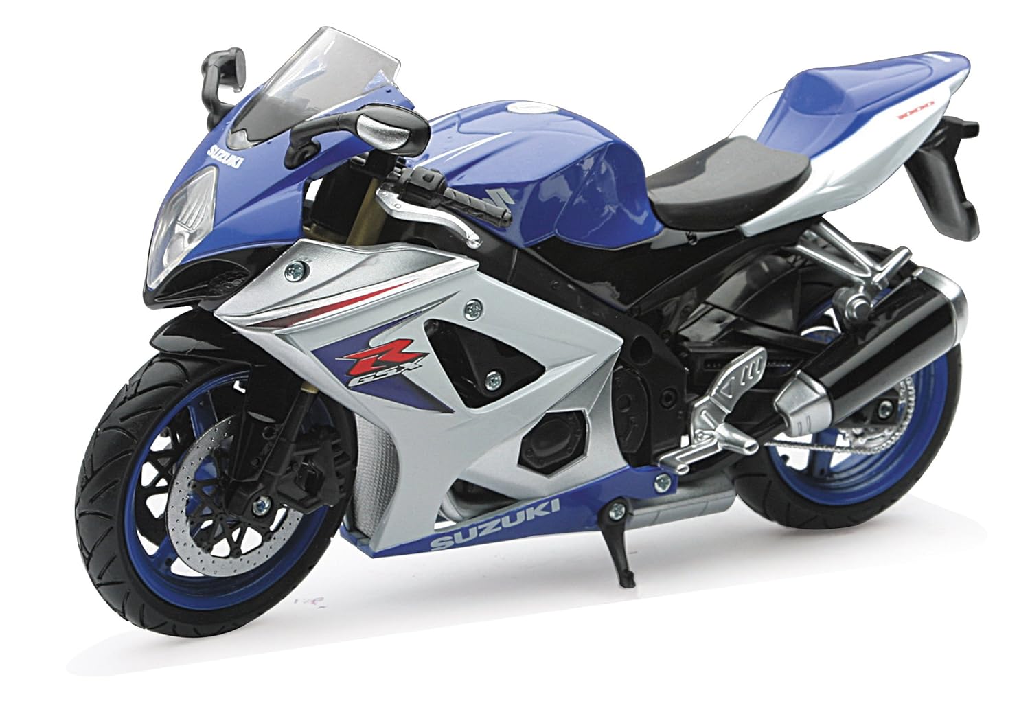 Amazon.com: NewRay Motorcycles 1:12 2008 Suzuki Gsx-R R1000: Toys & Games