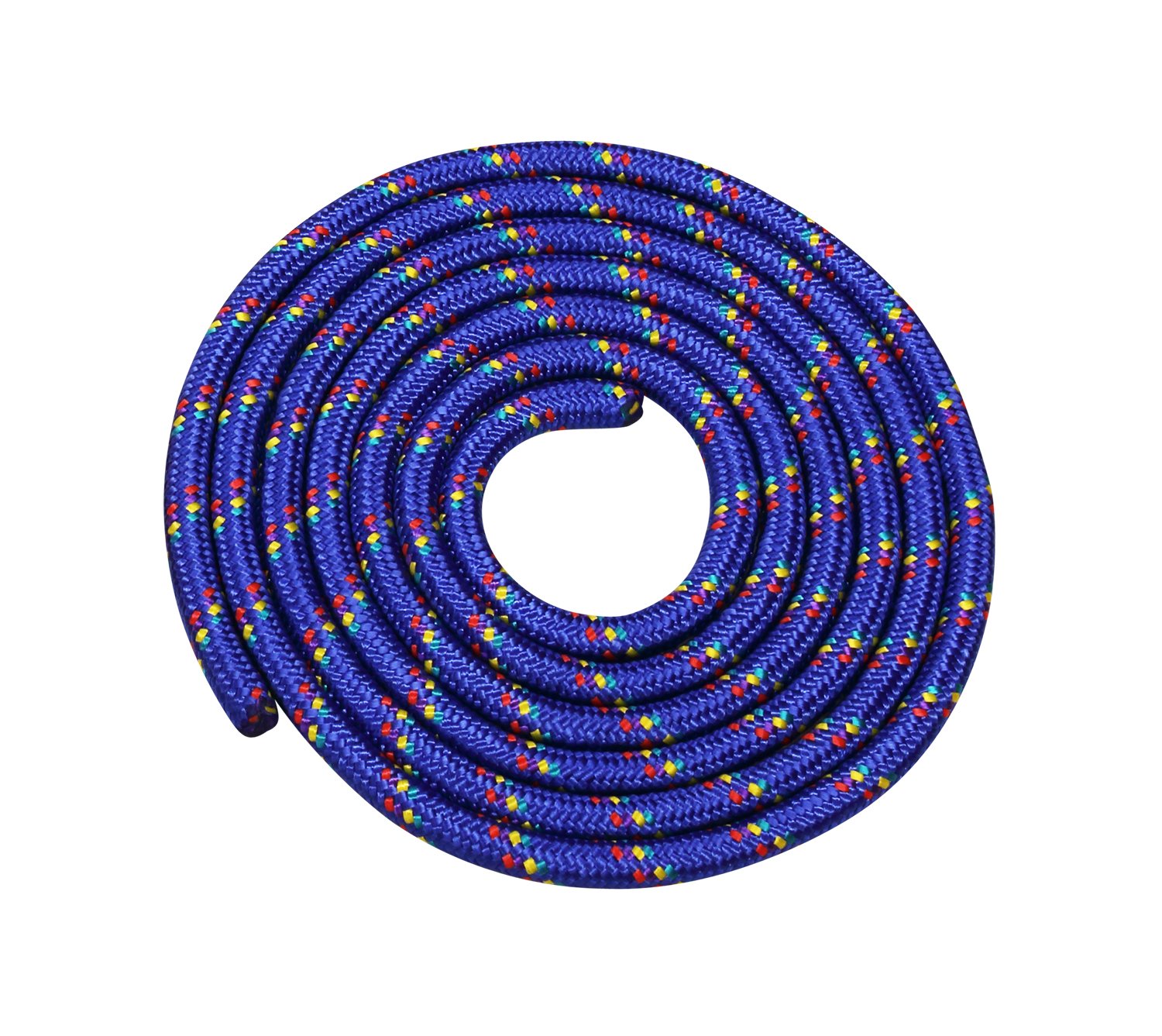 Beautiful coloured skipping rope - 3 m - Blue colour