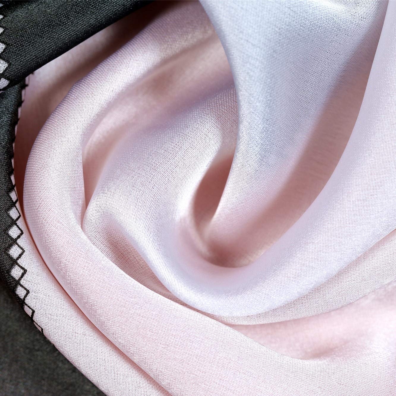 YNS 100% Silk Scarf, Lightweight Satin Long Scarves for Women, Art Print Paisley Silk Scarfs Wrap, Sunscreen Shawl for Travel YNS 100% Silk Scarf, Lightweight Satin Long Scarves for Women, Art Print Paisley Silk Scarfs Wrap, Sunscreen Shawl for Travel