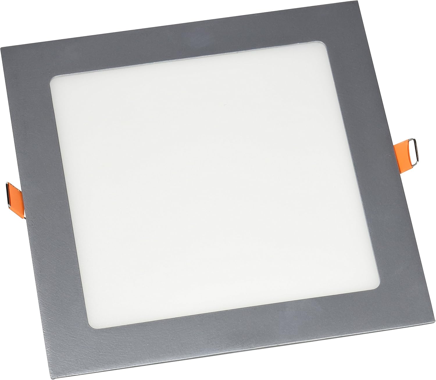 LYO Downlight LED Recessed Square Built-in, Grey, 19.3 x 19.3 cm, 19.3x19.3 cm