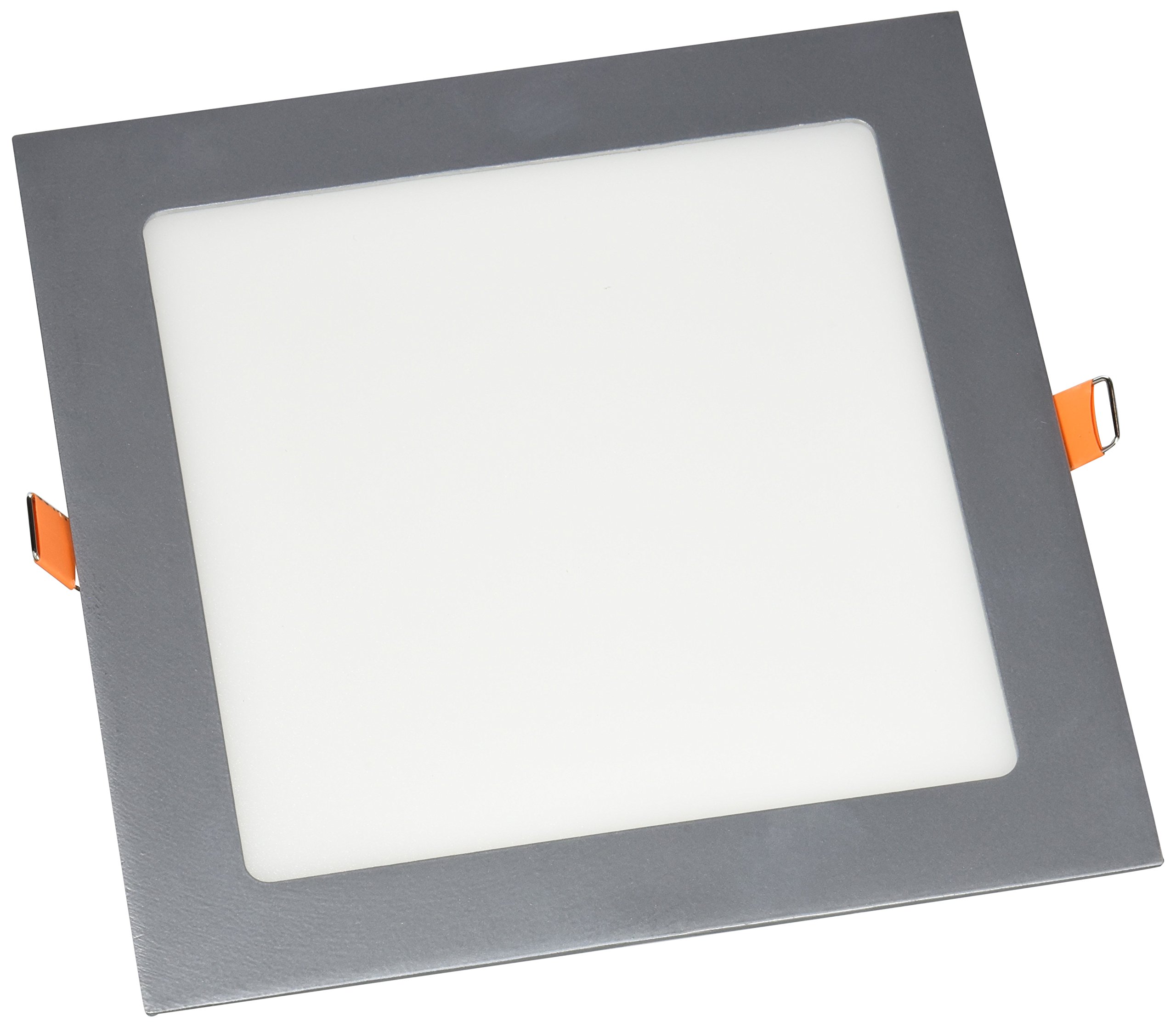 LYO Downlight LED Recessed Square Built-in, Grey, 19.3 x 19.3 cm