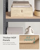 SONGMICS 2 Pack 4-Tier Steel Shelving Unit 520 kg 40 x 80 x 160 cm Grey view 8