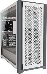 Corsair 5000D Airflow Tempered Glass Mid-Tower ATX Case White w/ RapidRoute