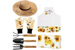 FRERDUI Sisters Gifts from Sister - Sister Birthday Gift Ideas - Birthday Gifts for Sister - Gardening Tools Gifts for Sister, Garden Tools Kit Stuff for Plant Lovers Starter, Sister Gifts for Mother Day