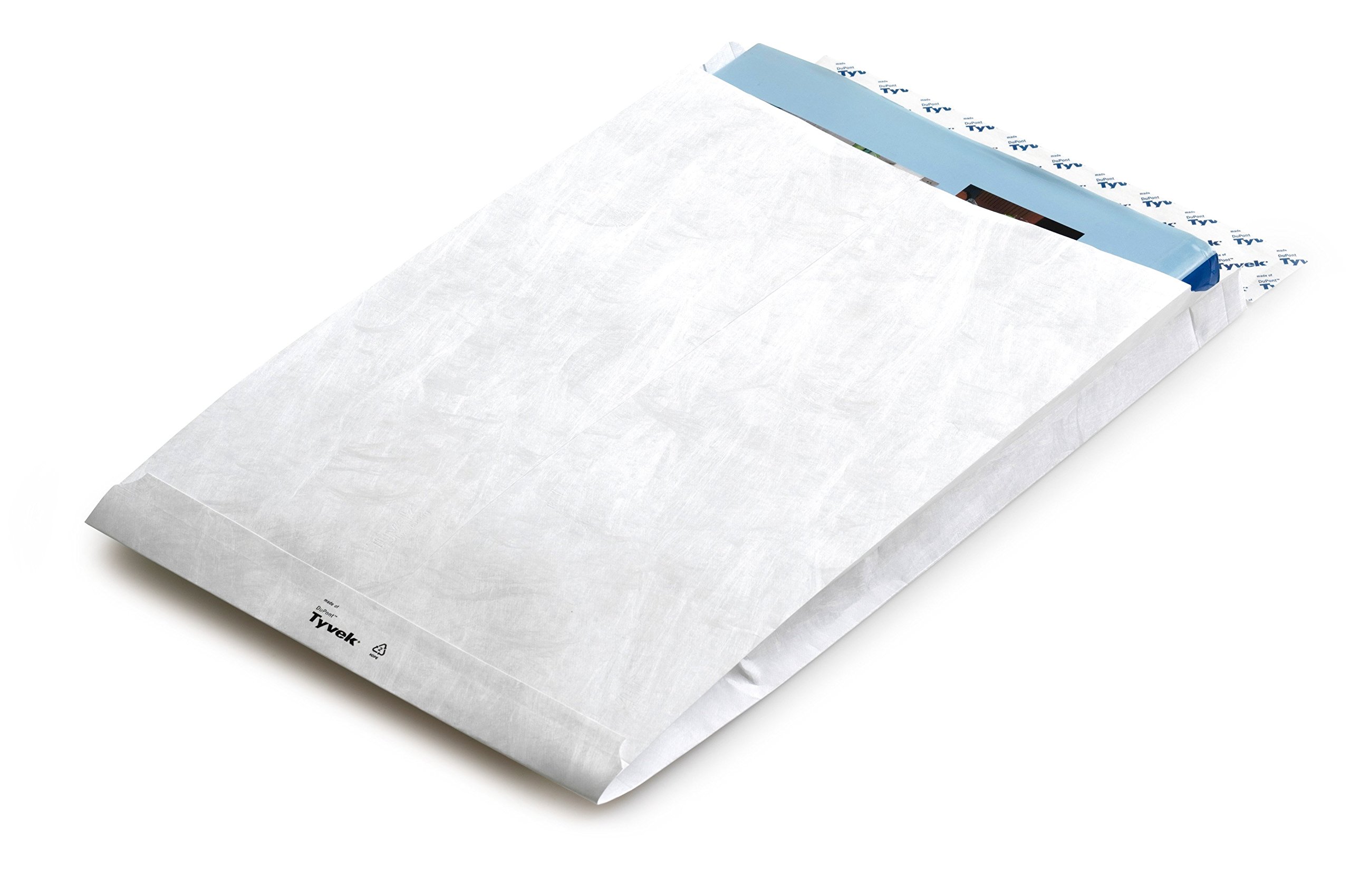 Tyvek Gusseted Envelopes Extra Capacity Strong H343xW250xD20mm White Ref 756924 [Pack of 100]