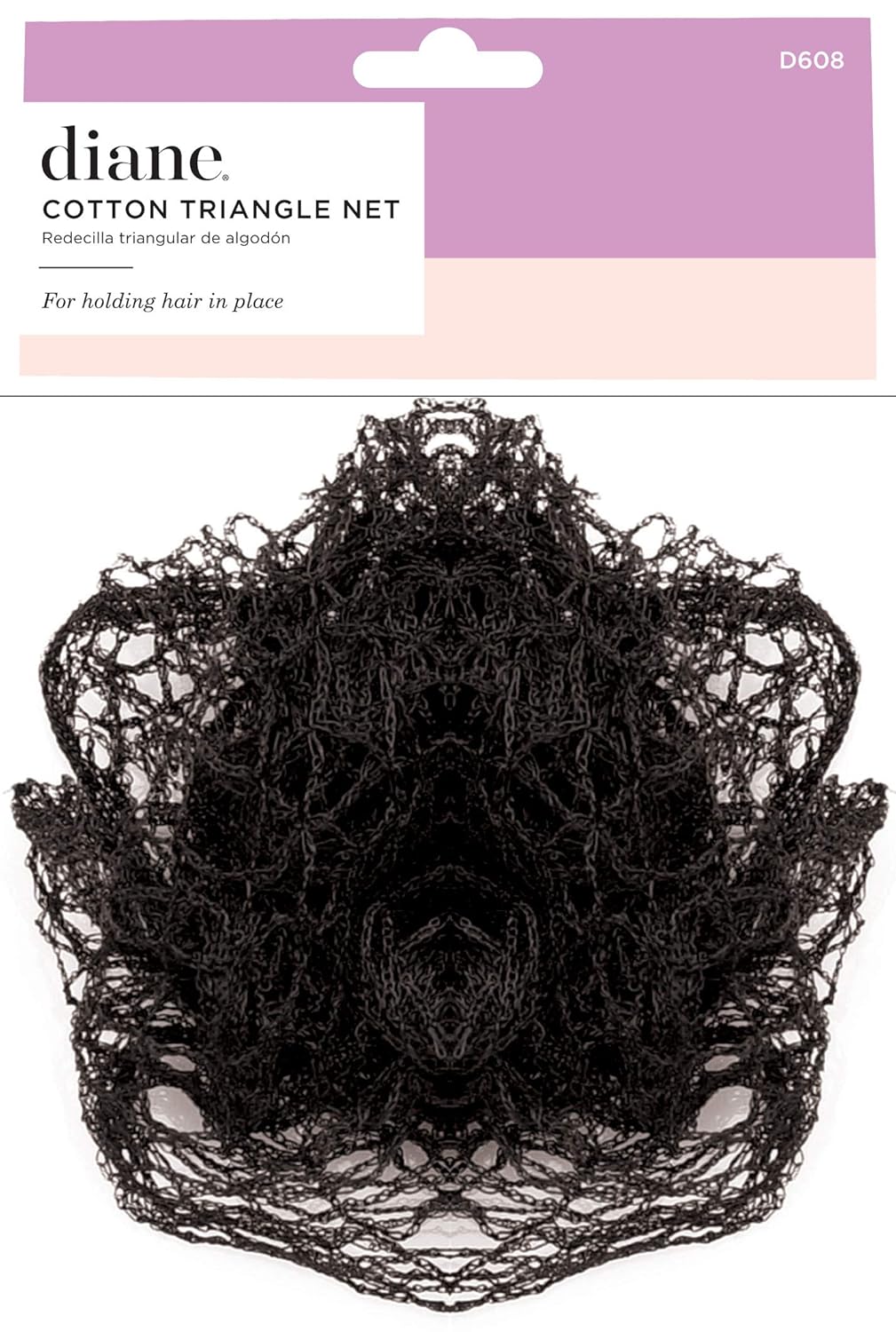 Diane Cotton Triangle Net, Black : Hair Care Products : Beauty