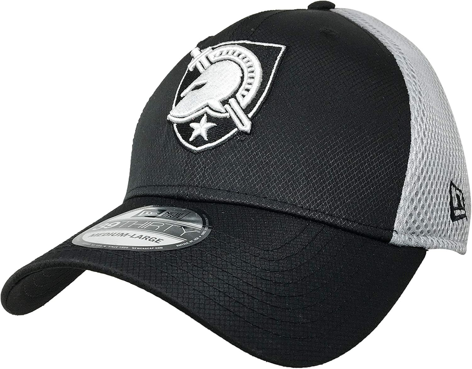 New Era Army Black Knights Hat, Cap 39Thirty Flex Fitted