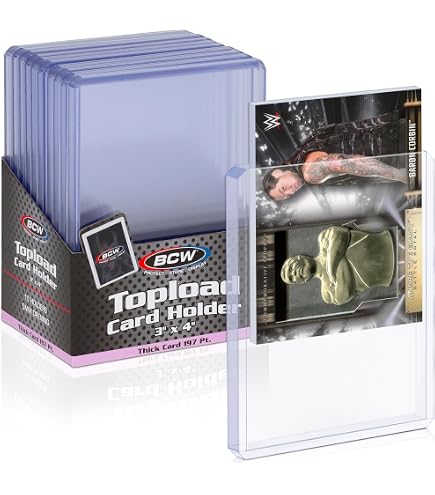 Platinum Protectors Thick Penny Sleeves for up to 240pt Thicker Cards Auto Jersey Patch Cards (100 Pack) : Toys & Games