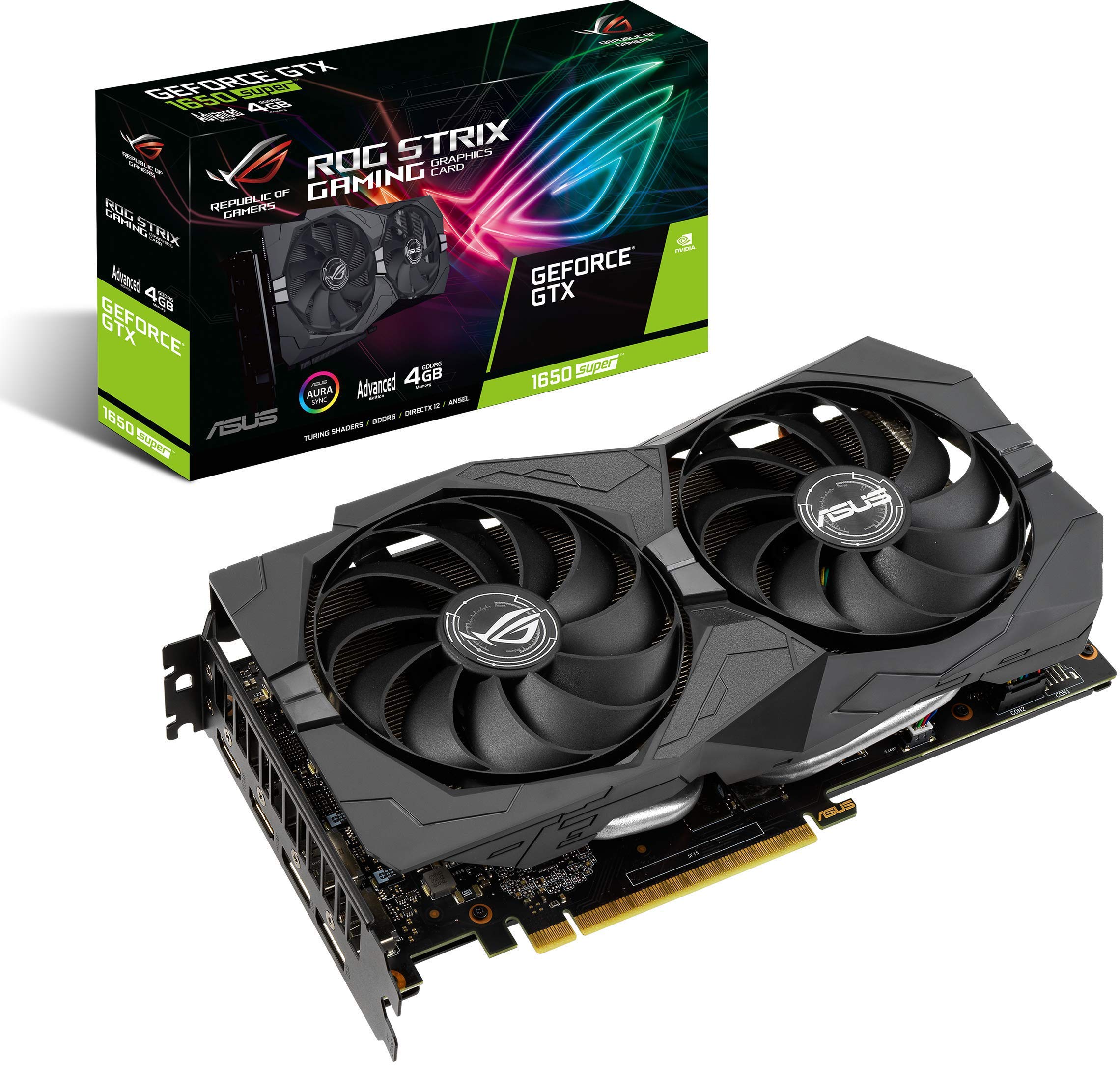 4gb Gddr6 Gtx 1650 Super Advanced Edition Asus Rog Strix