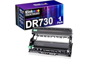 E-Z Ink Compatible Drum Unit Replacement for Brother DR 730 Drum Unit Compatible with HL-L2350DW HL-L2395DW HL-L2390DW HL-L2370DWXL MFC-L2750DW MFC-L2710DW DCP-L2550DW Printer (1 Drum Not Toner)