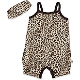 HonestBaby Bubble Romper and Headband Set Organic Cotton for Infant Baby and Toddler Boys, Girls, Unisex