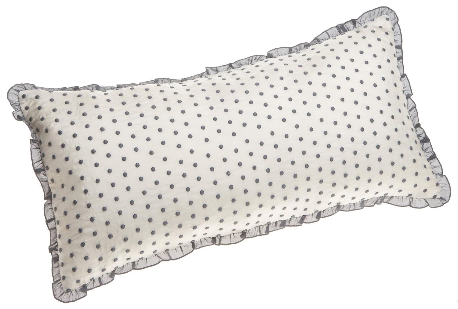 Dkny Riviera Embroidered Dot Decorative Pillow Azure Amazon In