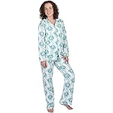 Women's 2-Piece Ultra-Soft Micro Fleece Pajama Set - For Sleeping or Lounging