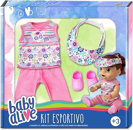 Kit esportivo baby alive Clearance