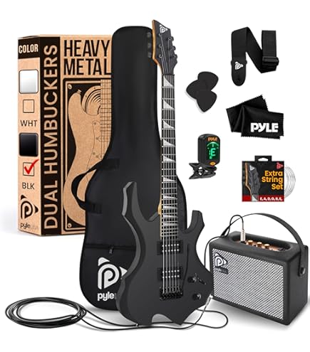 ギター DONNER DST-152s seeker series DST-152 HSS w/Coil Split Electric Guitar Kit with AMP Donner