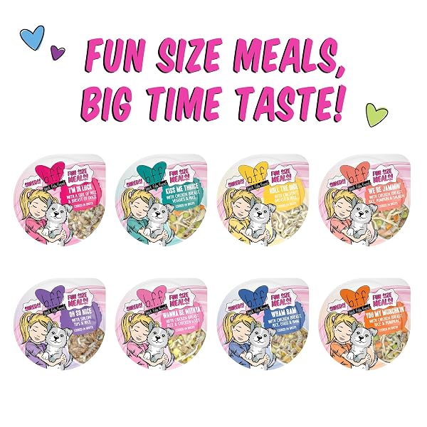WERUVA BEST FIDO FRIEND FUN SIZE MEALS FOR DOGS, YOU MY MUNCHKIN, 2.75OZ CUP, PACK OF 12