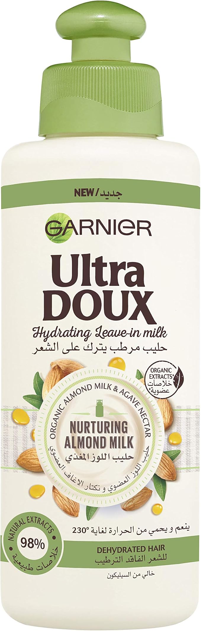 Garnier Ultra Doux Almond Milk Hydrating LeaveIn Milk, 200 ml Buy
