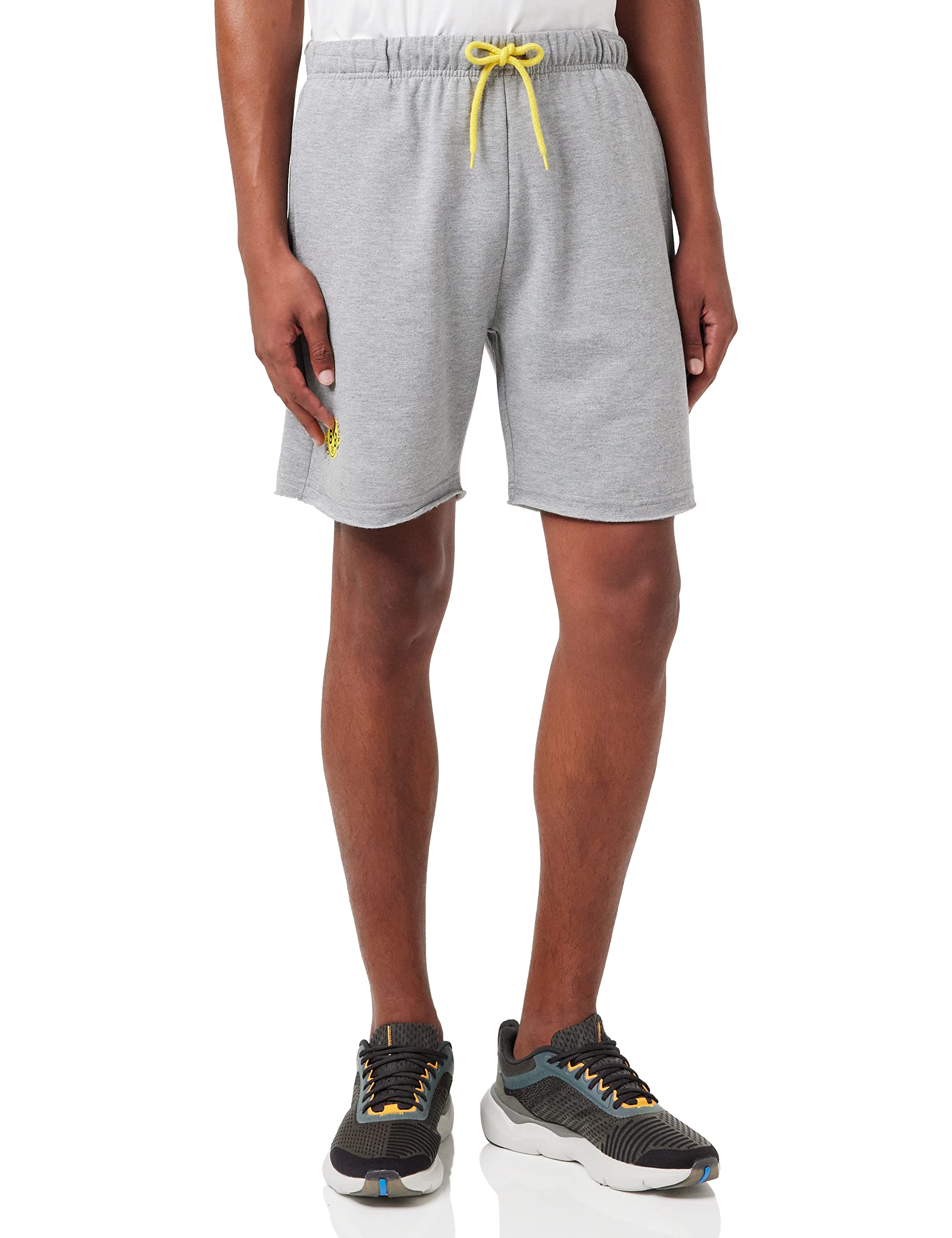 Borussia Dortmund BVB SweatShorts Logo Grey Size S