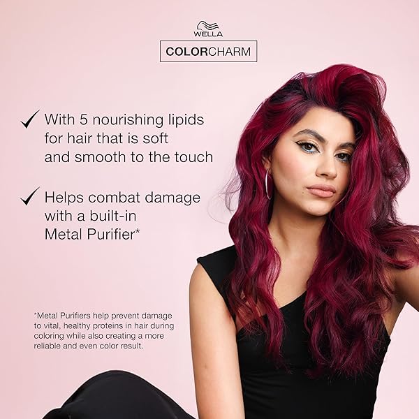 COLORCHARM VIVID DARKS | PERMANENT CREAM COLOR | VIBRANT COLOR FOR DARK HAIR | NOURISHING VEGAN FORMULA | NO BLEACH NEEDED | CRUSHED COPPER | 2 FL OZ