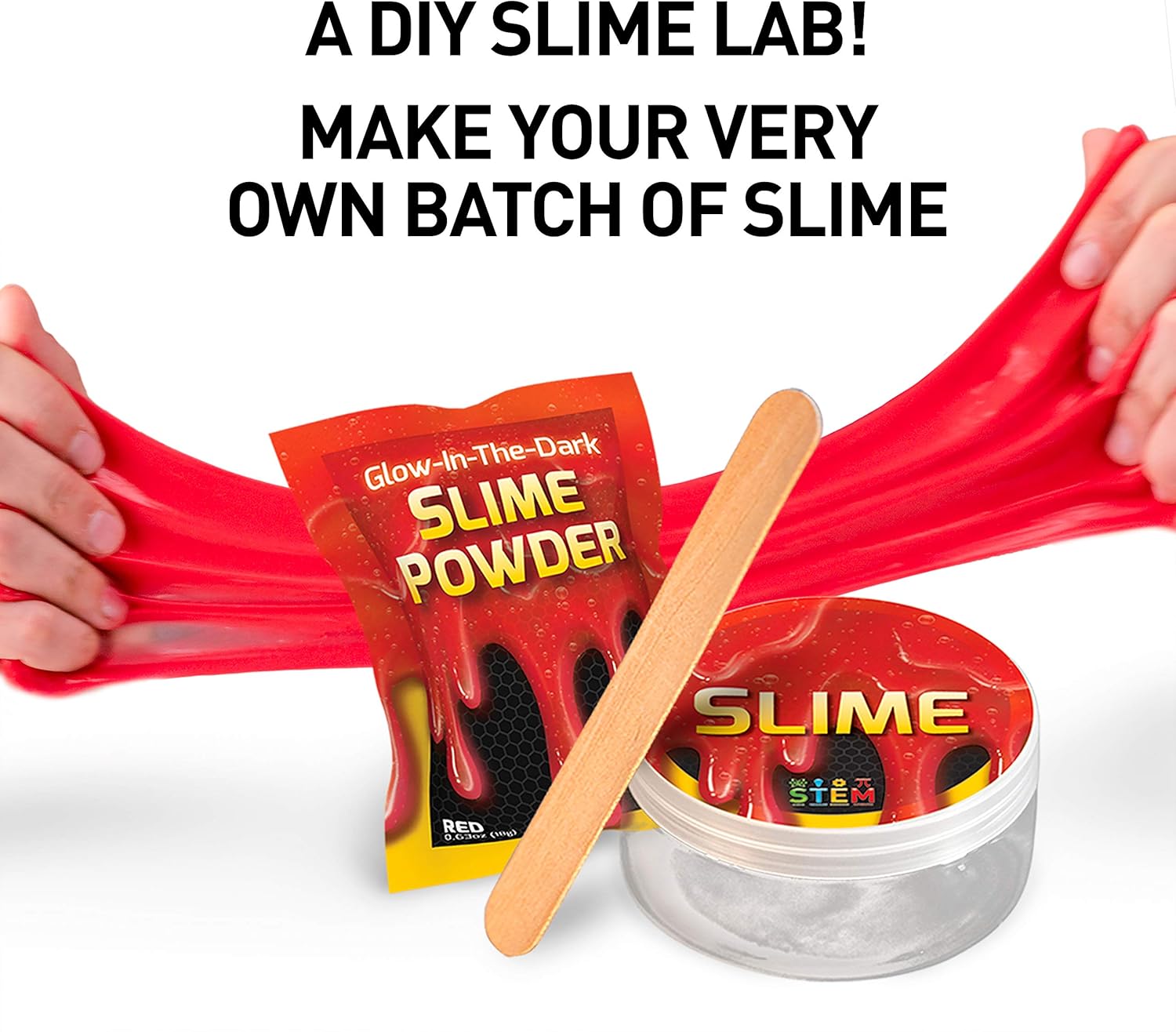 NATIONAL GEOGRAPHIC Mega Slime Kit & Putty Lab 4 Types of Amazing Slime For Girls