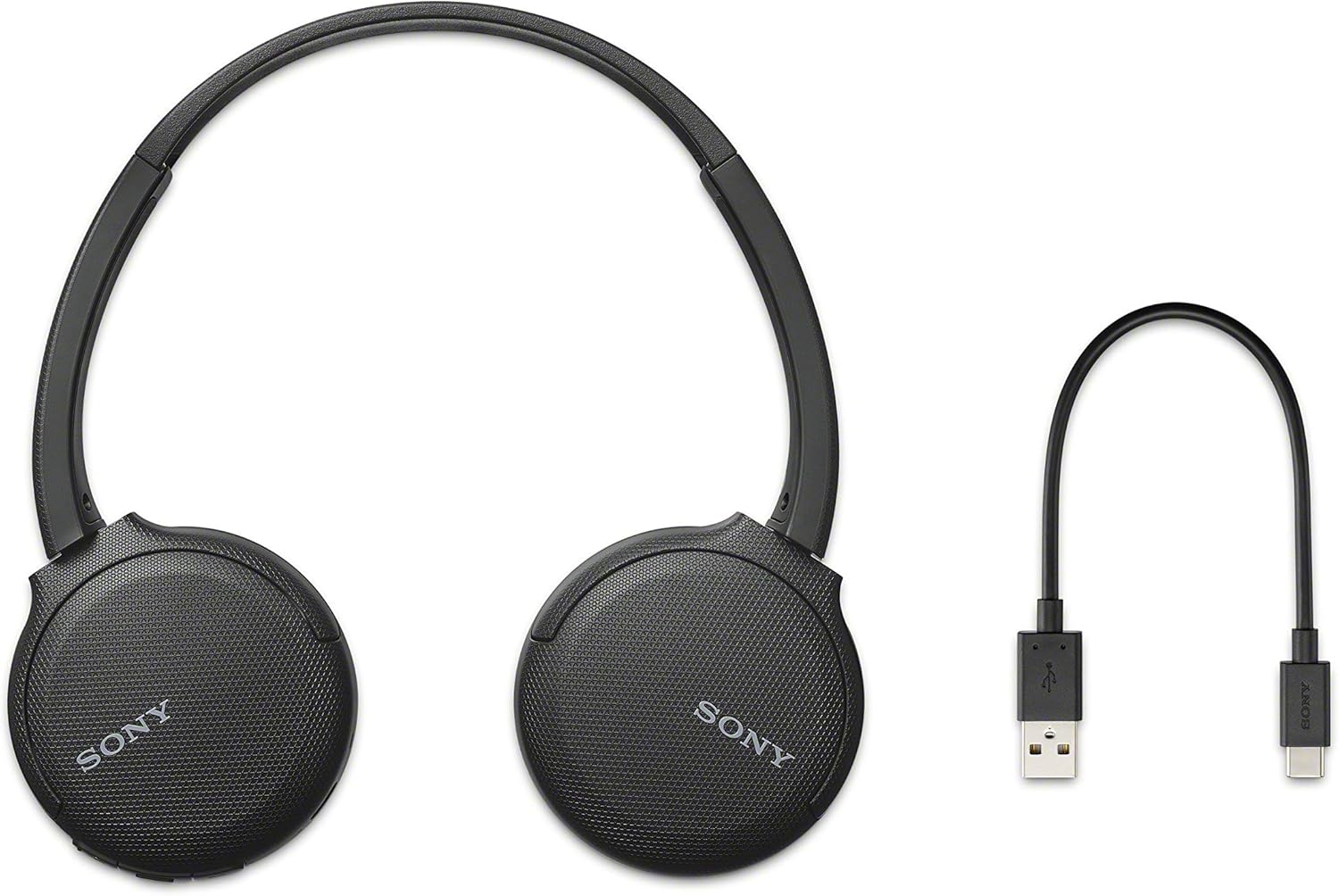 Sony Wireless Headphones WH-CH510: Wireless Bluetooth On-Ear Headset with Mic for Phone-Call, Black: Electronics