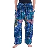 Lannaclothesdesign Harem Pants Hippie Boho Yoga Trousers Womens Flowy Clothing