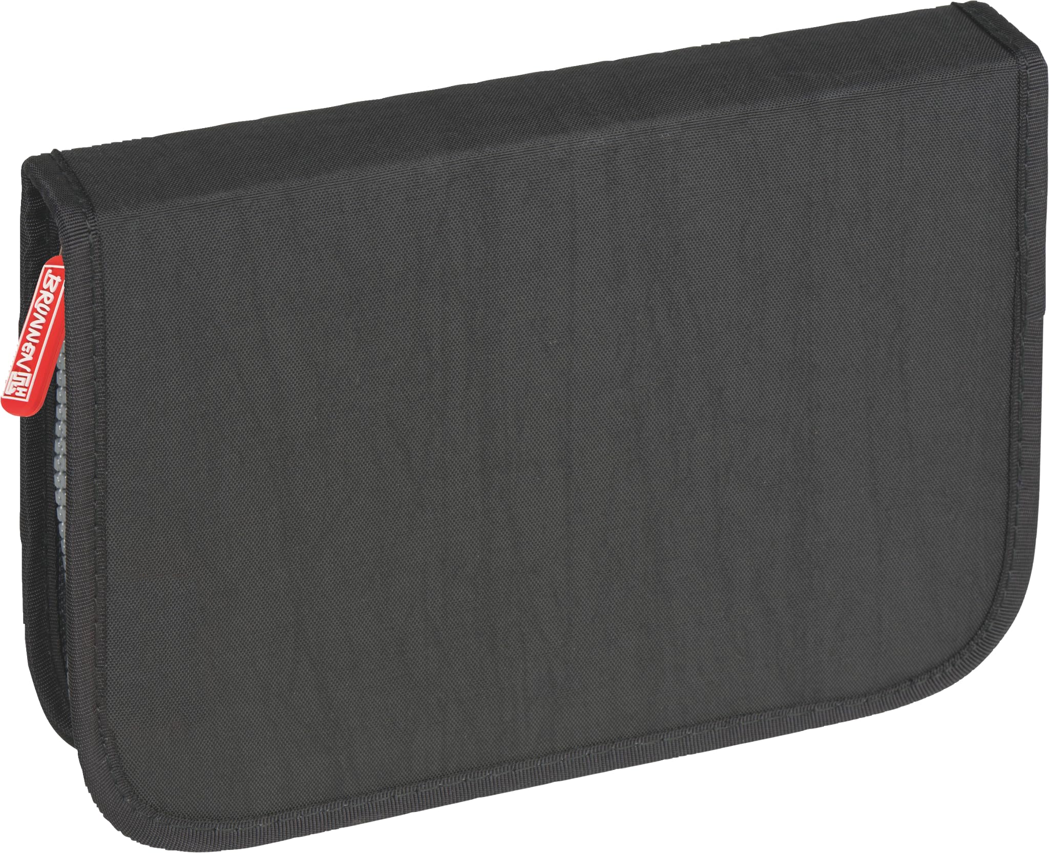 BRUNNEN Pencil Case | 2 Flap (s), Black
