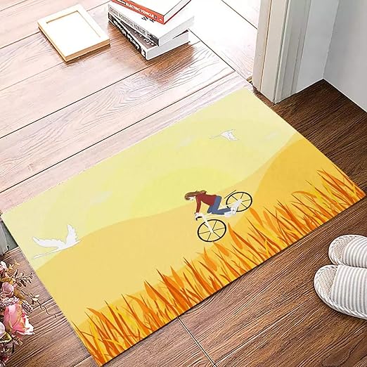 N/A Impresión 3D De Tapetes Alfombrillas De Dibujos Animados