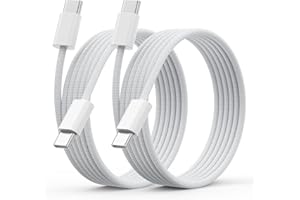 2-Pack USB C to USB C Cable for Galaxy S25 Ultra,Fast Charging Cord for Galaxy S25 Ultra/S24 FE/S23 Ultra/S22+/S21/ Ultra 6.6